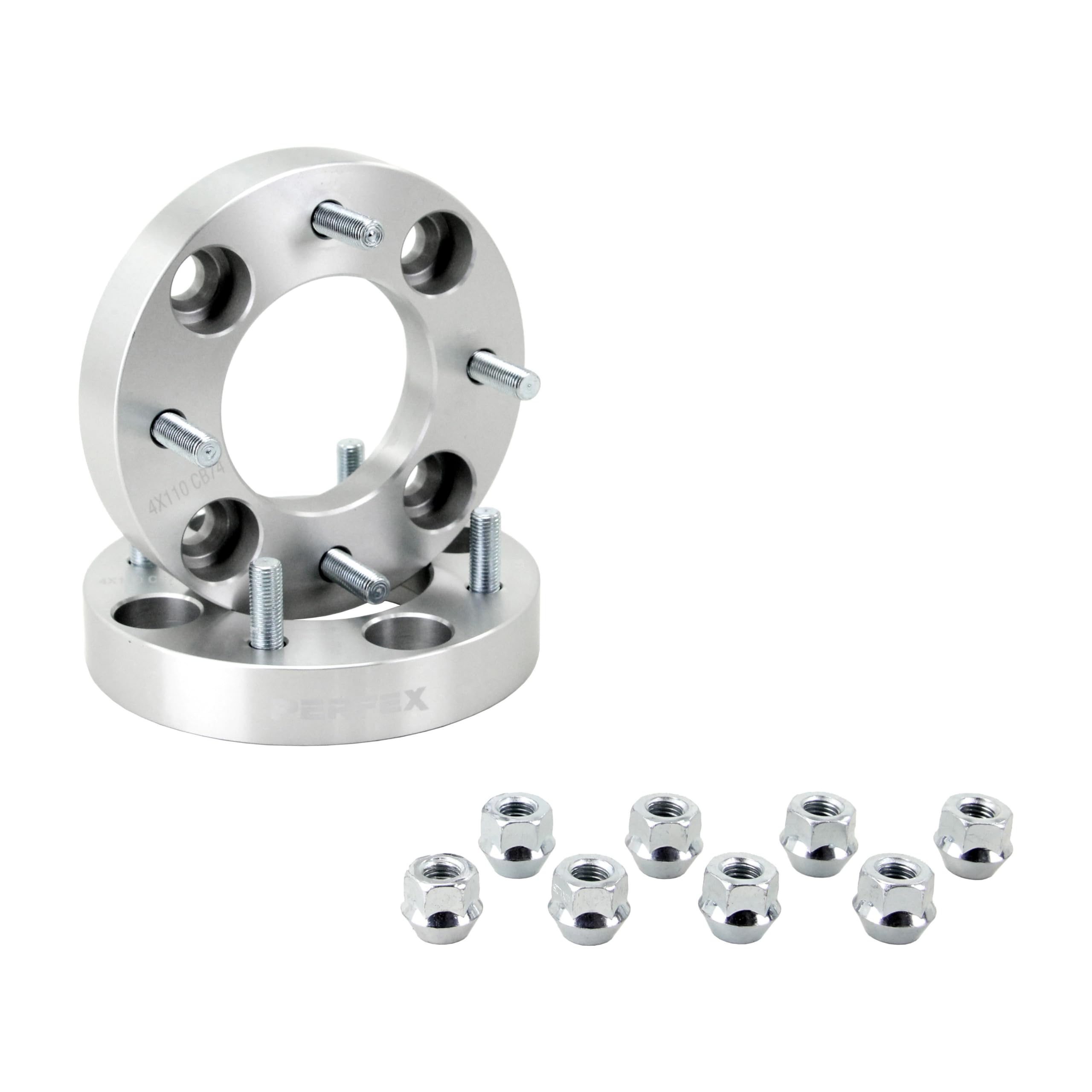 PERFEX Industries UTV Wheel Spacers | 4x110 mm Bolt Pattern | M12